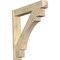 Ekena Millwork Merced Craftsman Rough Sawn Outlooker, Douglas Fir, 8"W x 46"D x 46"H OUT08X46X46MRC04RDF - alternate 1